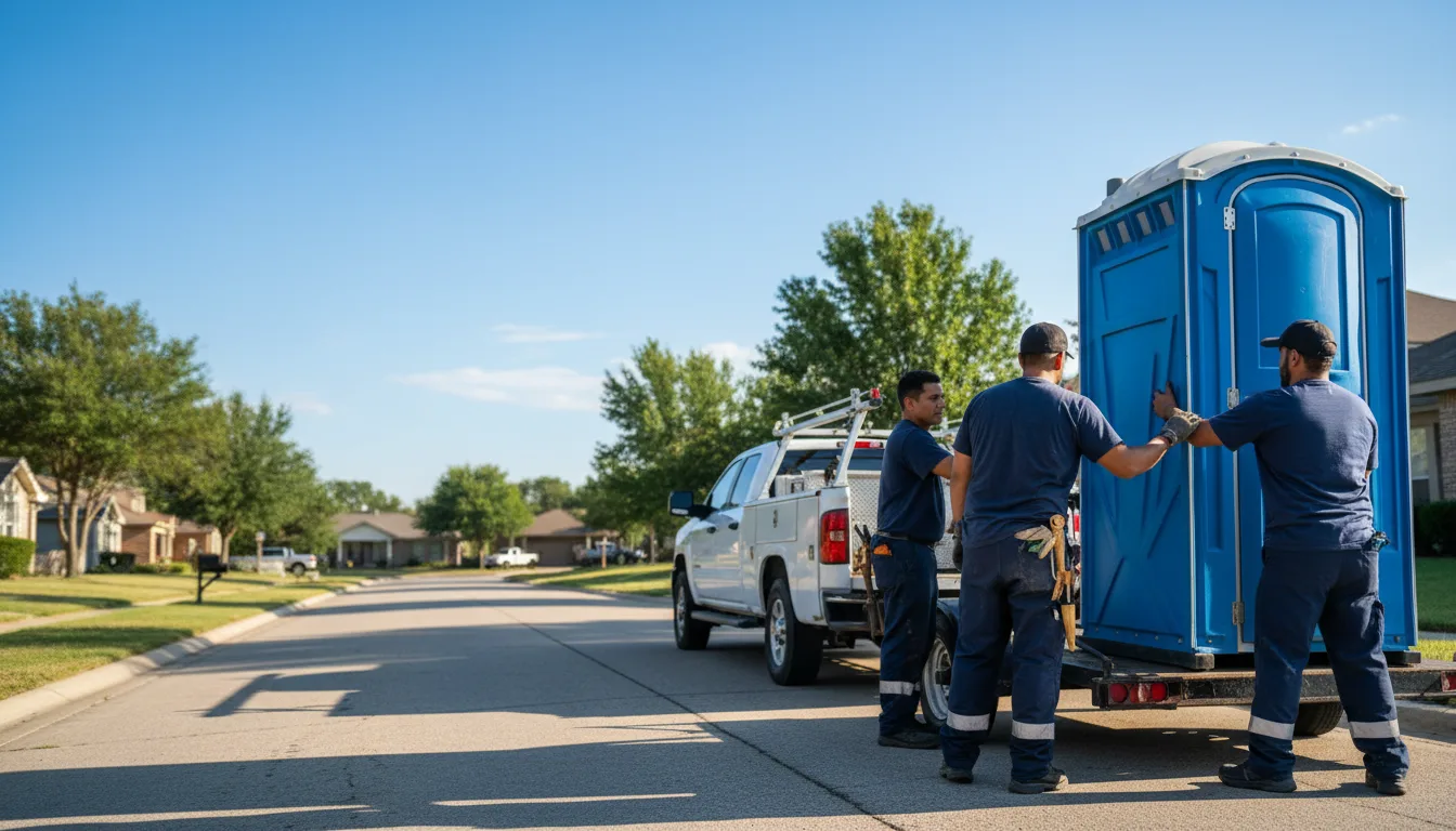 Portable Toilet Rental in Van Buren Point, NY near me